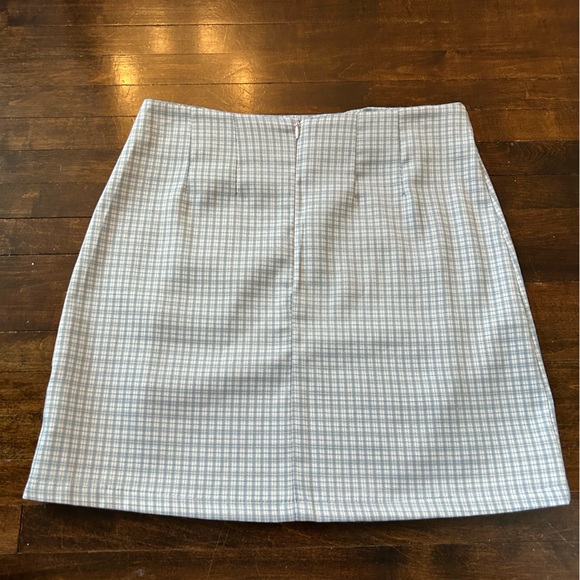 Blue Plad Skirt!! - Picture 3 of 7